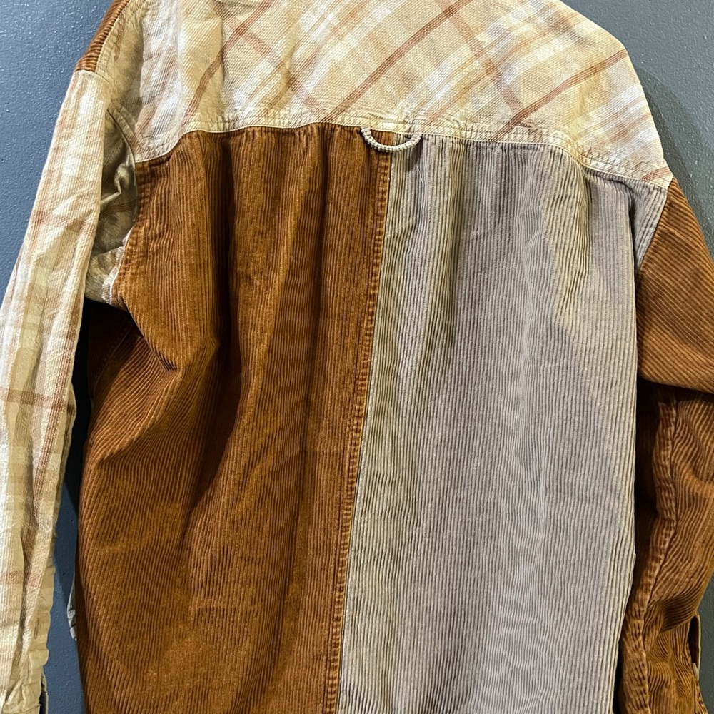 Sun + stone corduroy patchwork jacket - image 3